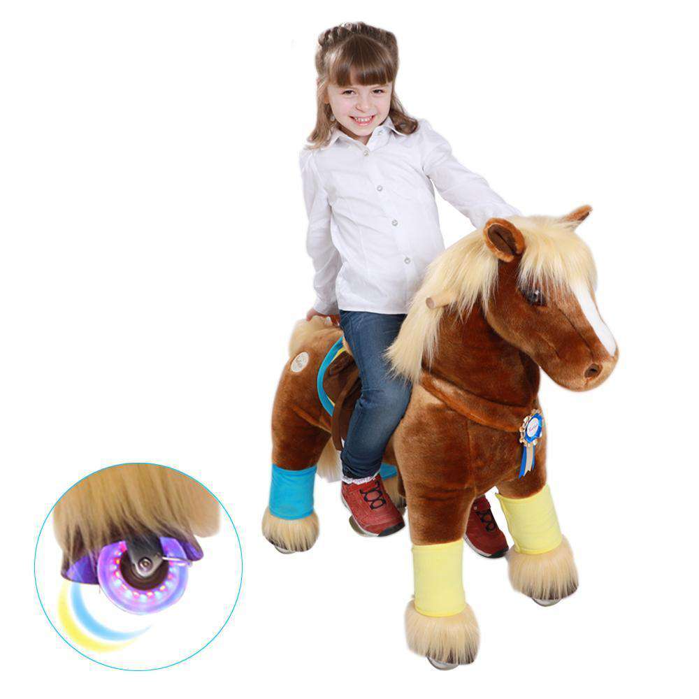PonyCycle, PonyCycle Vroom Rider X K Series VR-K42 Ride-On Brown Horse Large New