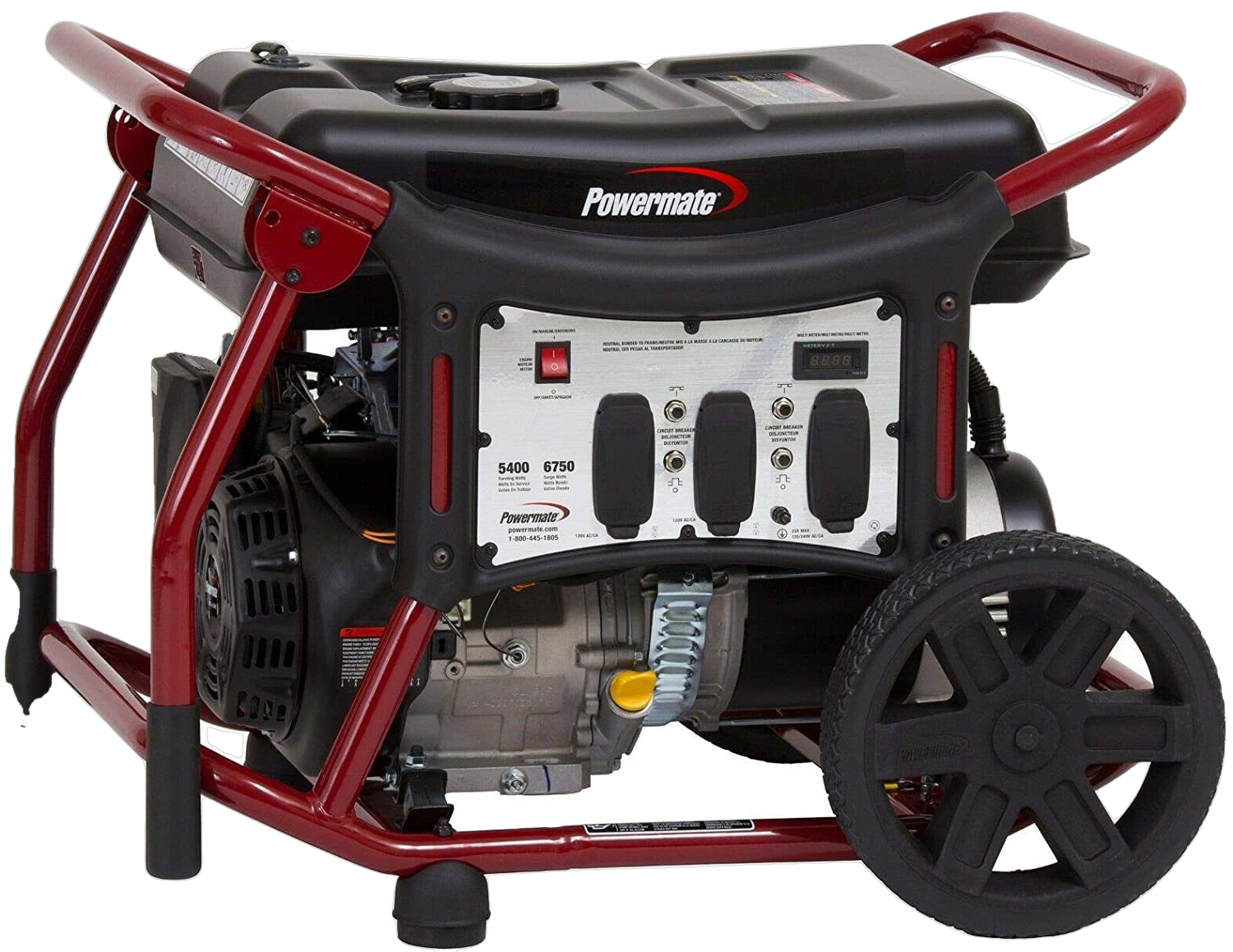 Powermate, Powermate WX5400 5400W/6750W Gas Portable Generator New