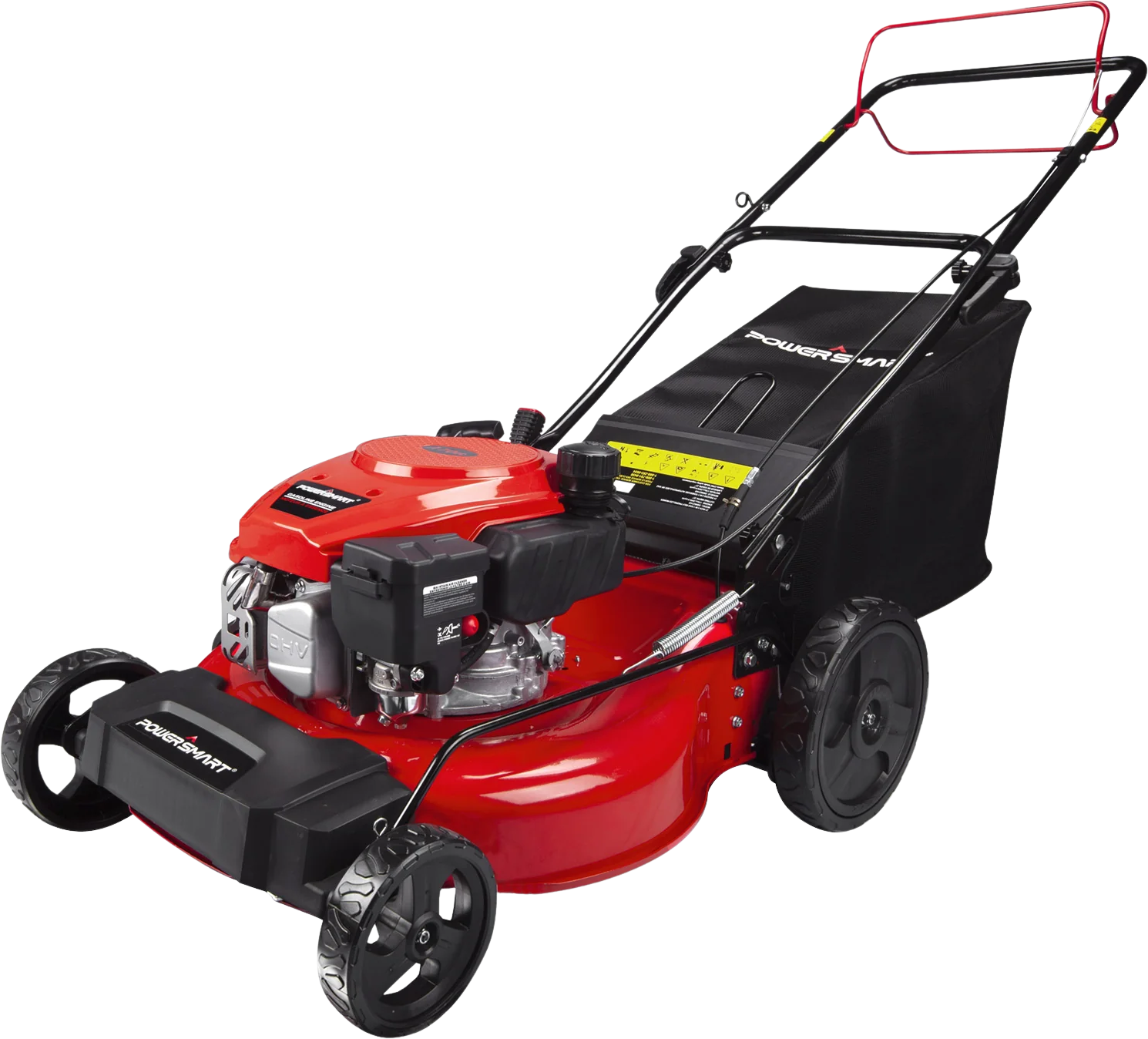 Powersmart, Powersmart DB8621AS 3-In-1 Lawn Mower 21" Self-Propelled 170cc Gas Engine Red New