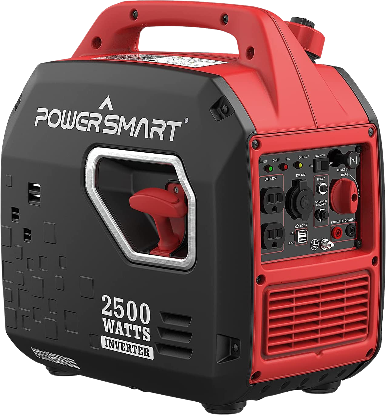 Powersmart, Powersmart PS5020W Inverter Generator 1900/2500W Gas 4 Stroke Recoil Start New