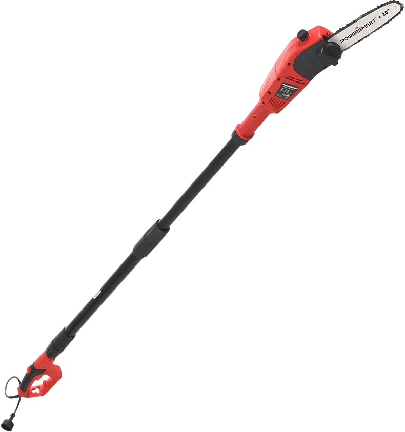 Powersmart, Powersmart PS6109 Electric Pole Saw Adjusted Height 6 to 9.2" 15' Reach 120V 6 AMP New