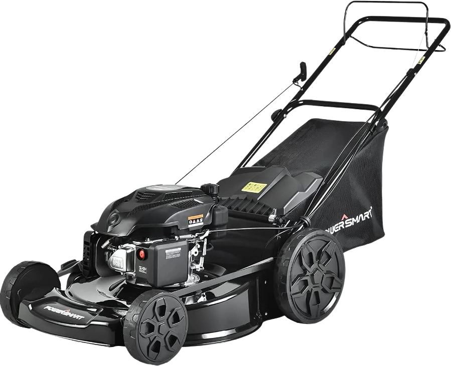 Powersmart, Powersmart PSM2022 3-in-1 Self-Propelled Lawn Mower 22'' 200cc Gas Black New