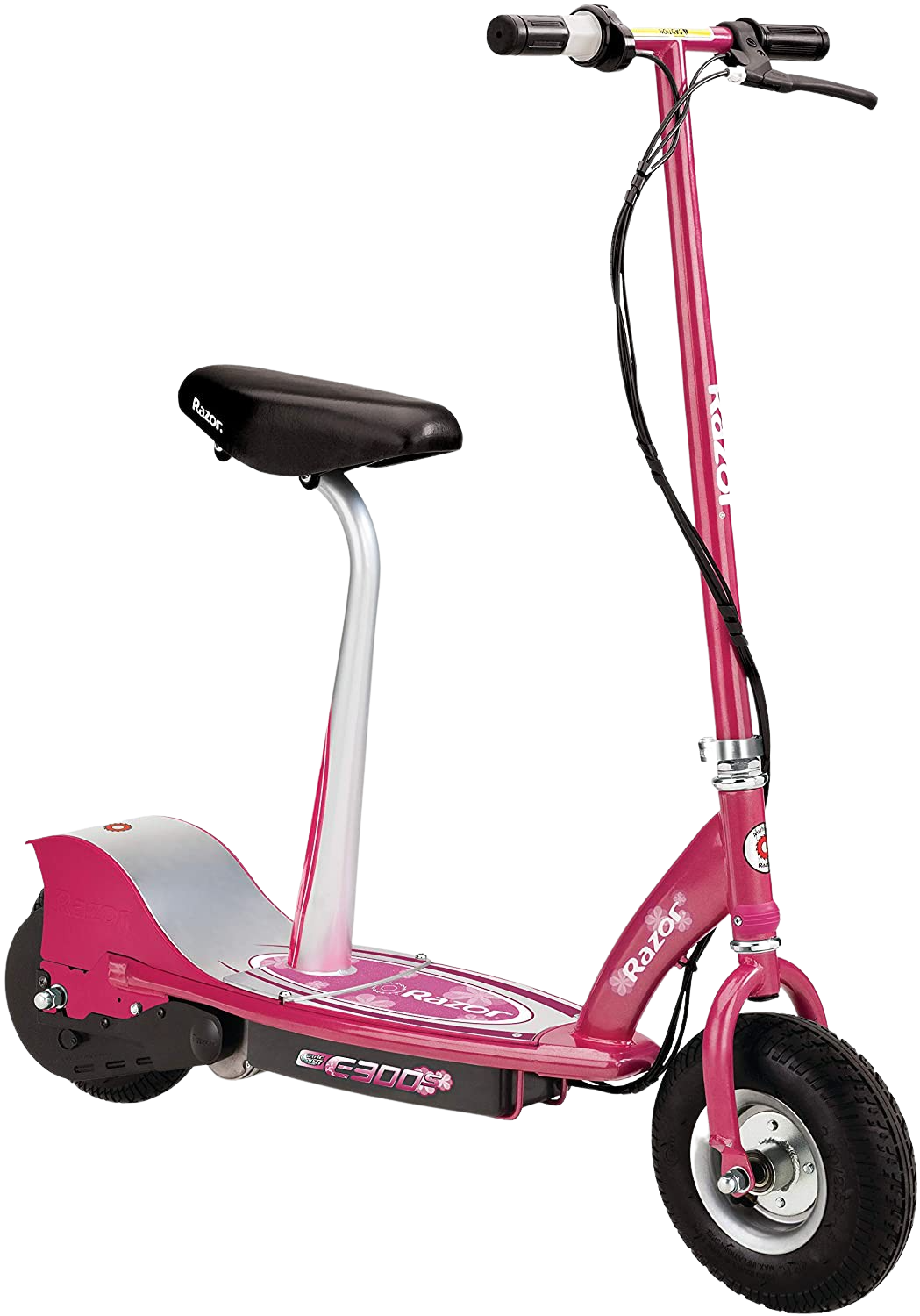 Razor, Razor E300S Sweet Pea Up to 10 Mile Range 15 MPH 9" Tires Electric Scooter Pink New