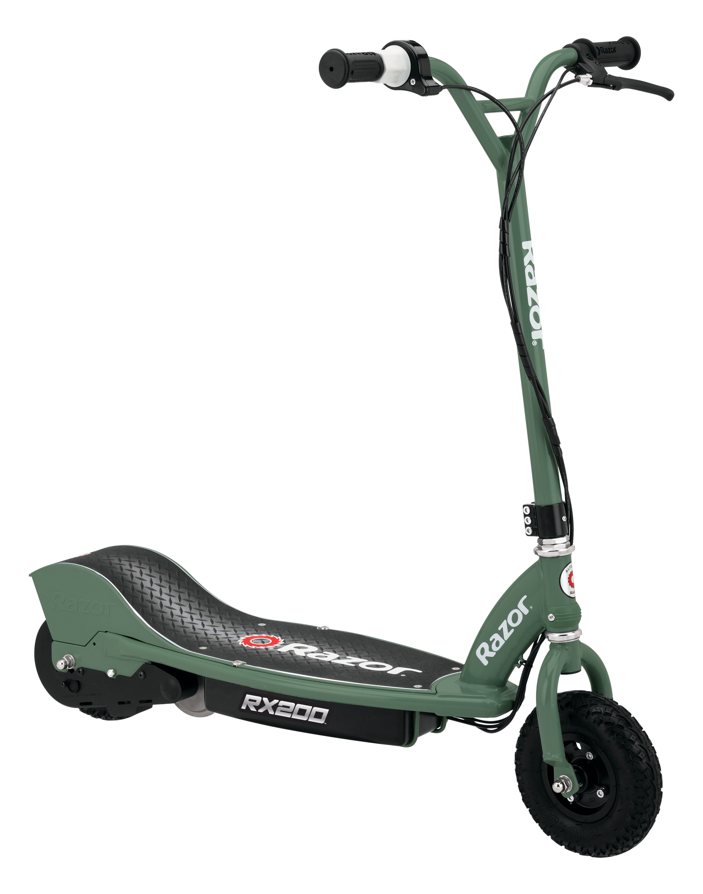 Razor, Razor RX200 Up to 8 Mile Range 12 MPH Heavy Duty Off Road Tires Electric Scooter Green New