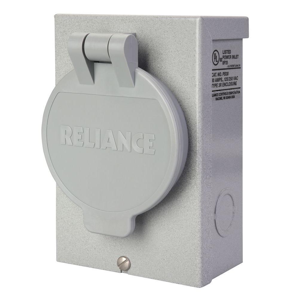Reliance, Reliance PB50 50 Amp Power Inlet Box New