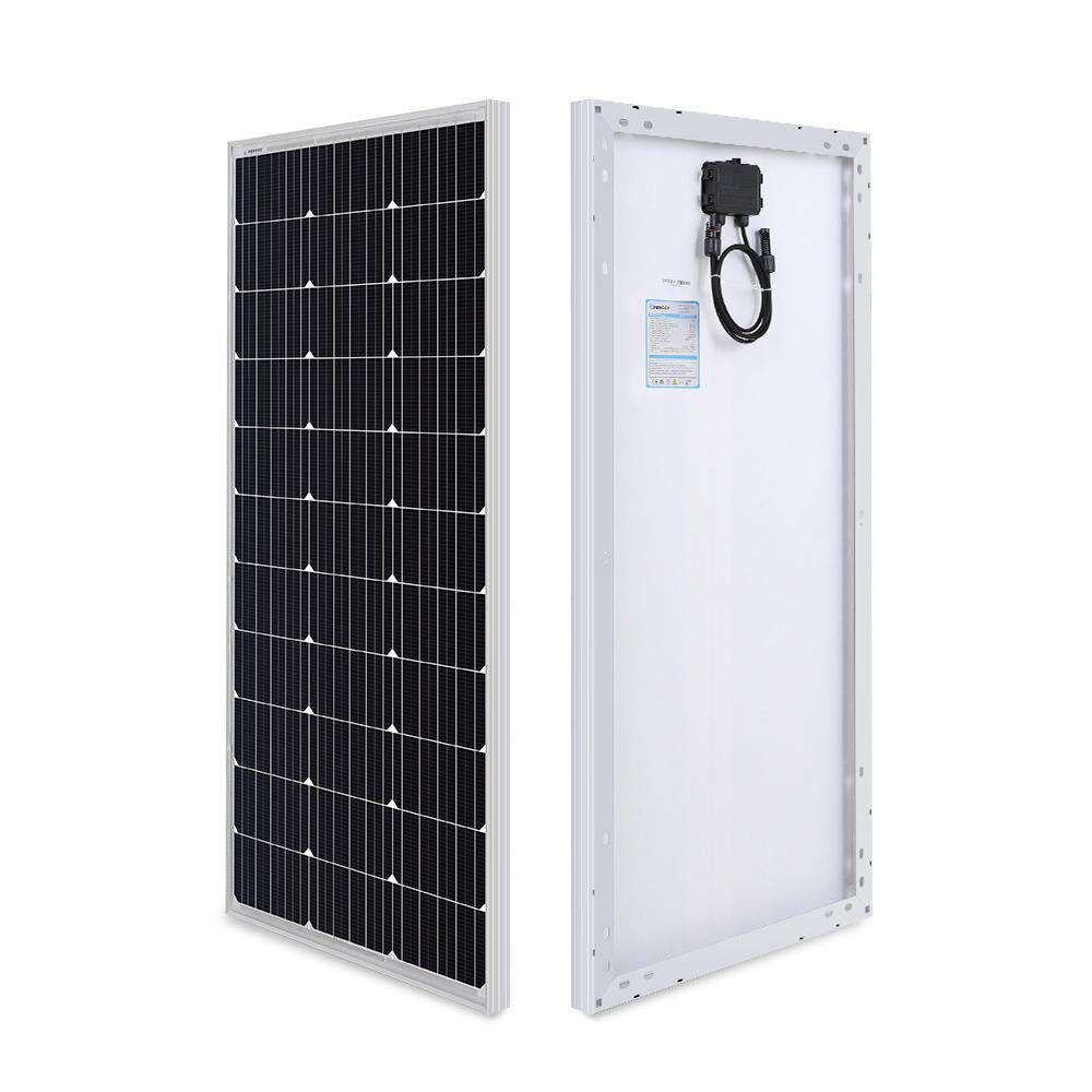 Renogy, Renogy RNG-KIT-STARTER100D-WND30 100 Watts 12 Volts Monocrystalline Off Grid Solar Starter Kit New