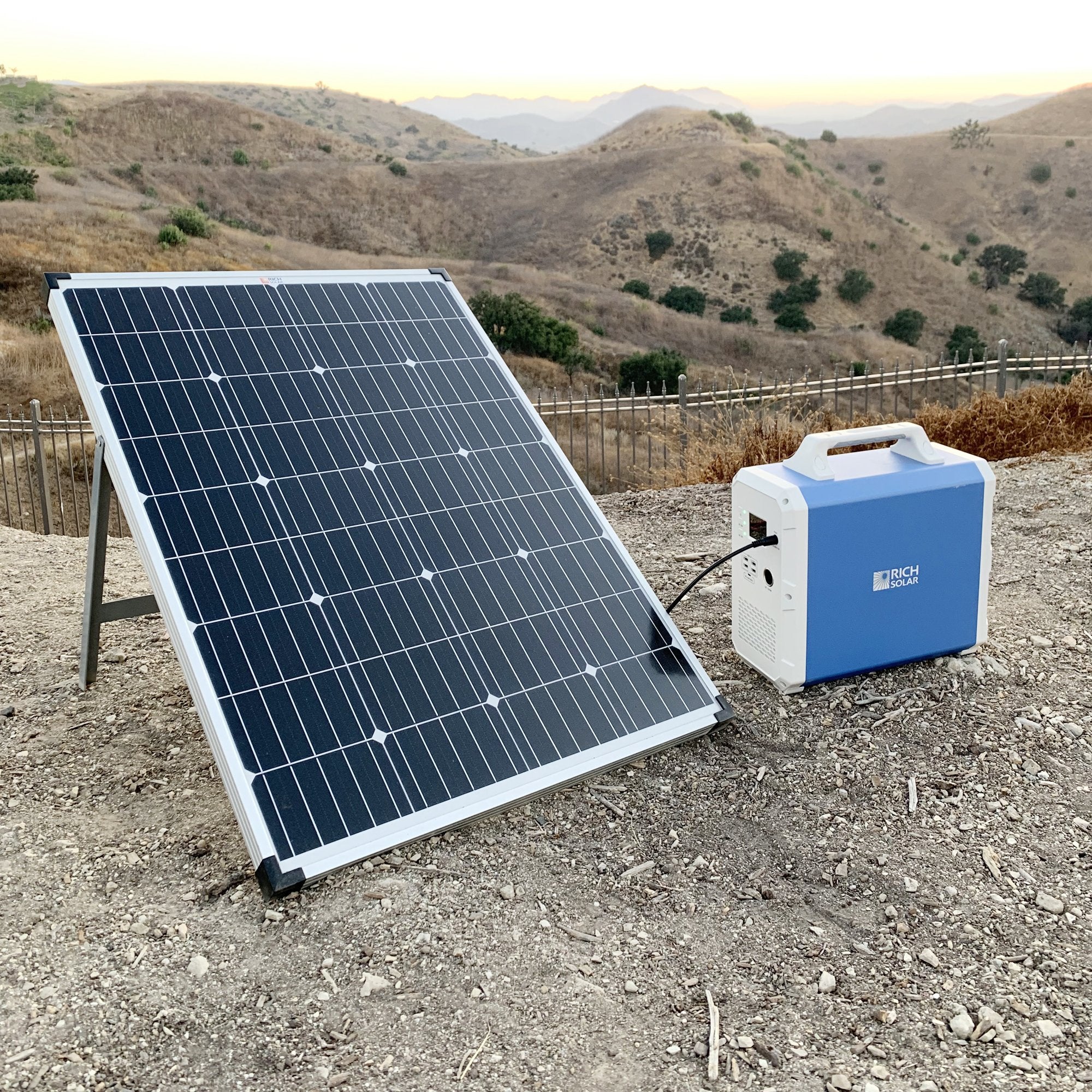 Rich Solar, Rich Solar X1500 1500Wh/1000W Lithium Portable Power Station New