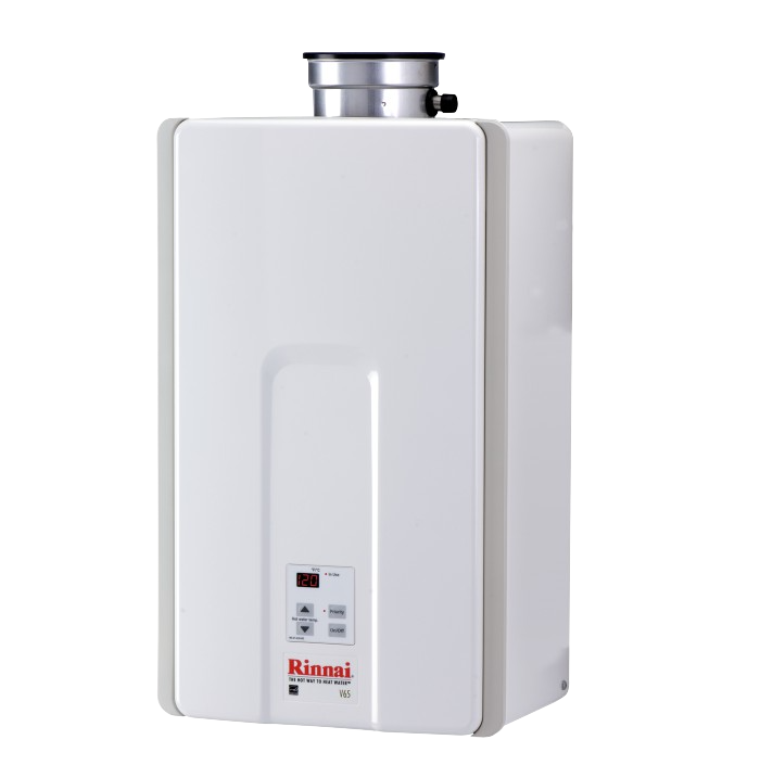 Rinnai, Rinnai V65iN 6.5 GPM Natural Gas WiFi Indoor Tankless Water Heater New