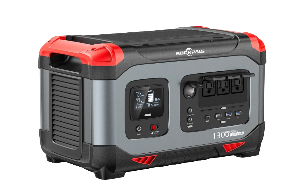Rockpals, Rockpals 1300W 1254.4Wh Portable Power Station New