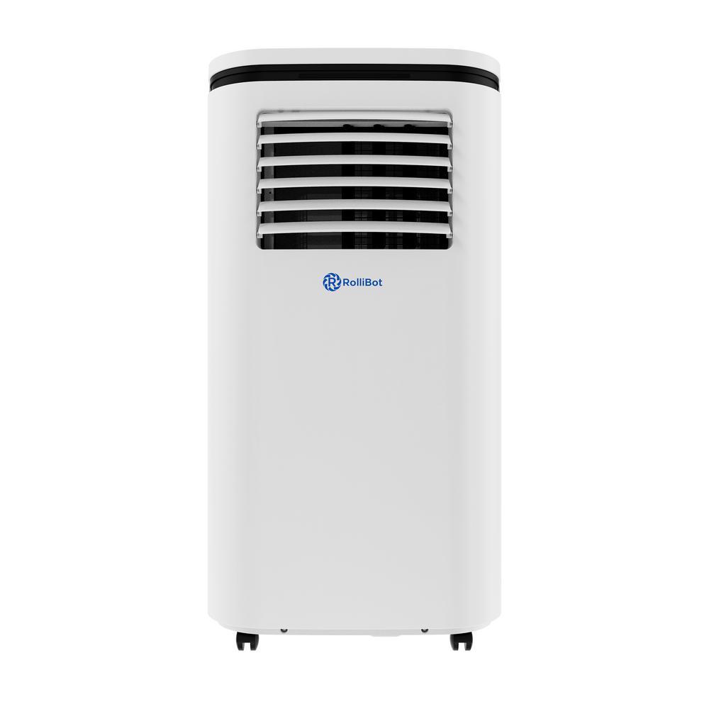 Rollibot, Rollibot Rollicool COOL100H 14000 BTU Portable Smart Alexa Enabled Air Conditioner with Dehumidifier and Fan New