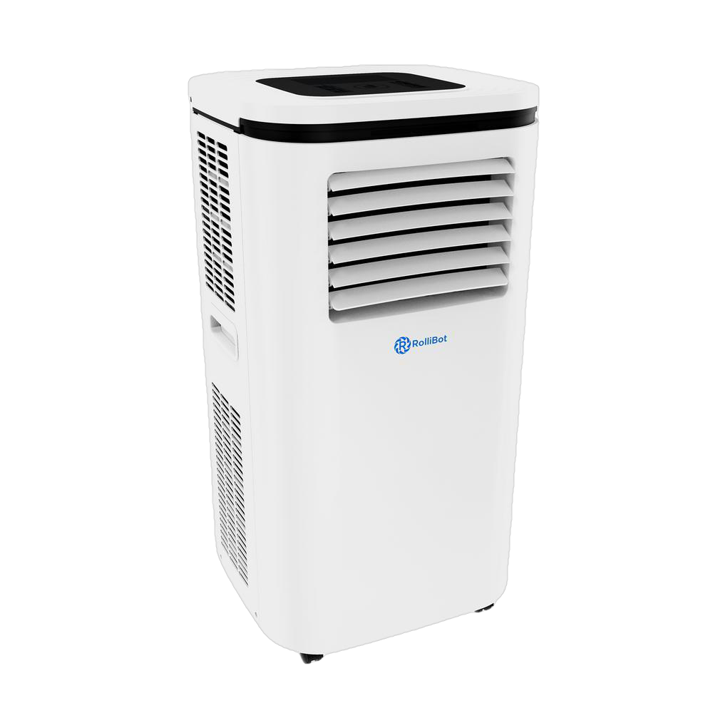 Rollibot, Rollibot Rollicool COOL100H 14000 BTU Portable Smart Alexa Enabled Air Conditioner with Dehumidifier and Fan New