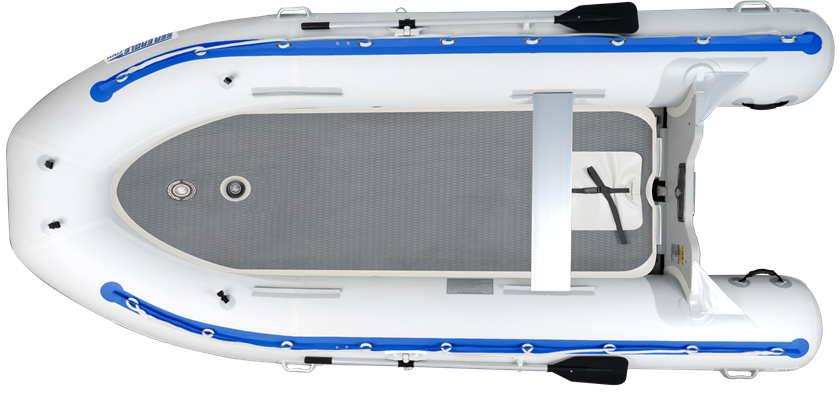 Sea Eagle, Sea Eagle 14SRDK_SWC 14' Sport Runabout Inflatable Boat Drop Stitch Swivel Seat and Canopy Package New