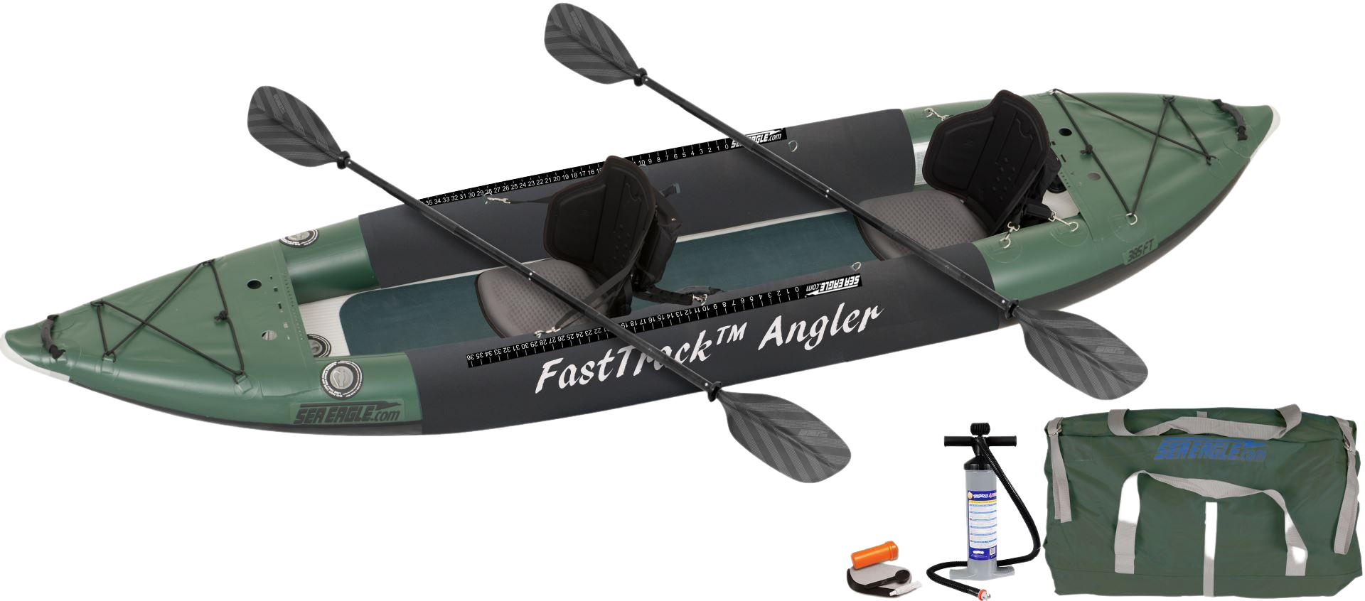 Sea Eagle, Sea Eagle 385FTAK_P FastTrack Pro Angler Kayak Package New