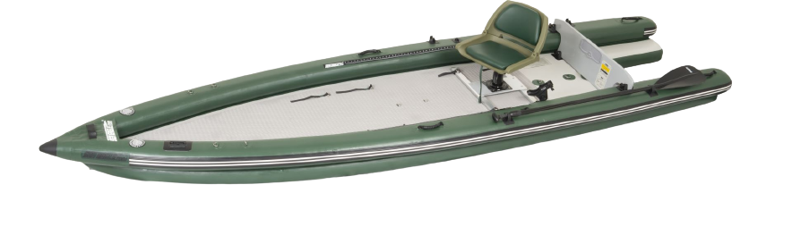 Sea Eagle, Sea Eagle FSK16K_ST FishSkiff 16 Inflatable Fishing Boat Solo Startup Package New