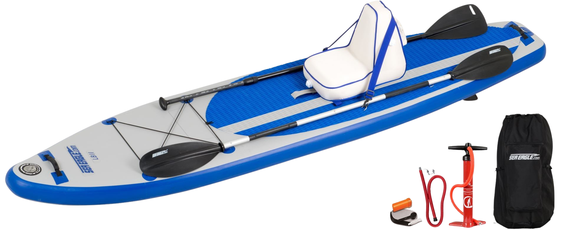 Sea Eagle, Sea Eagle LB11K_D LongBoard 11 Inflatable Board Deluxe Package New
