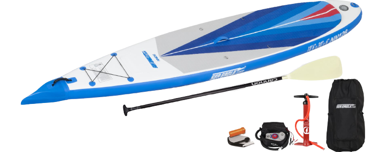 Sea Eagle, Sea Eagle NN126K_EP 12'6" NeedleNose Inflatable Board Electric Pump Package New