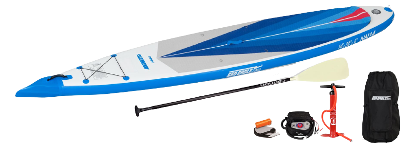 Sea Eagle, Sea Eagle NN14K_EP NeedleNose 14 Inflatable Board Electric Pump Package New