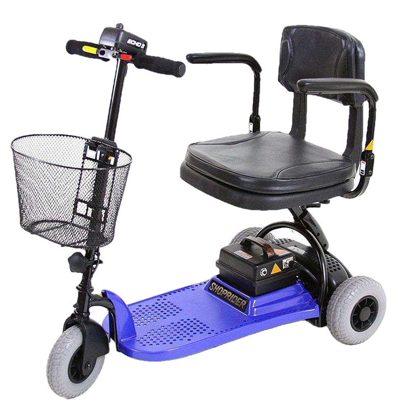 Shoprider, Shoprider ECHO 3-Wheel Mobility Scooter Blue New