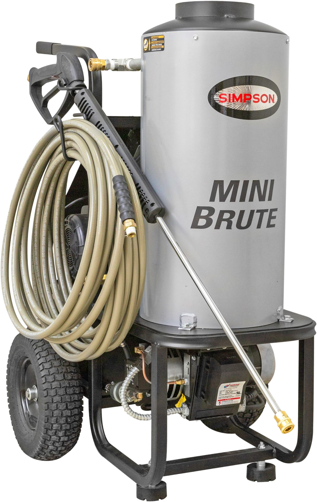 Simpson, Simpson MB1518 Brute Series Pressure Washer 1500 PSI 1.8 GPM Hot Water Electric New