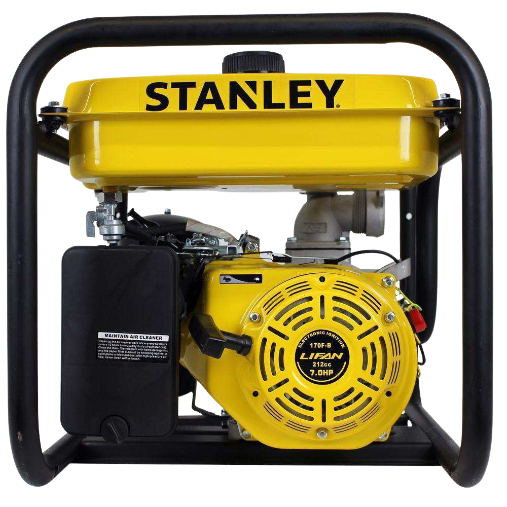 Stanley, Stanley ST2WPLT 7 HP 2 in. Suction and Discharge Ports Non-Submersible Displacement Water Pump New