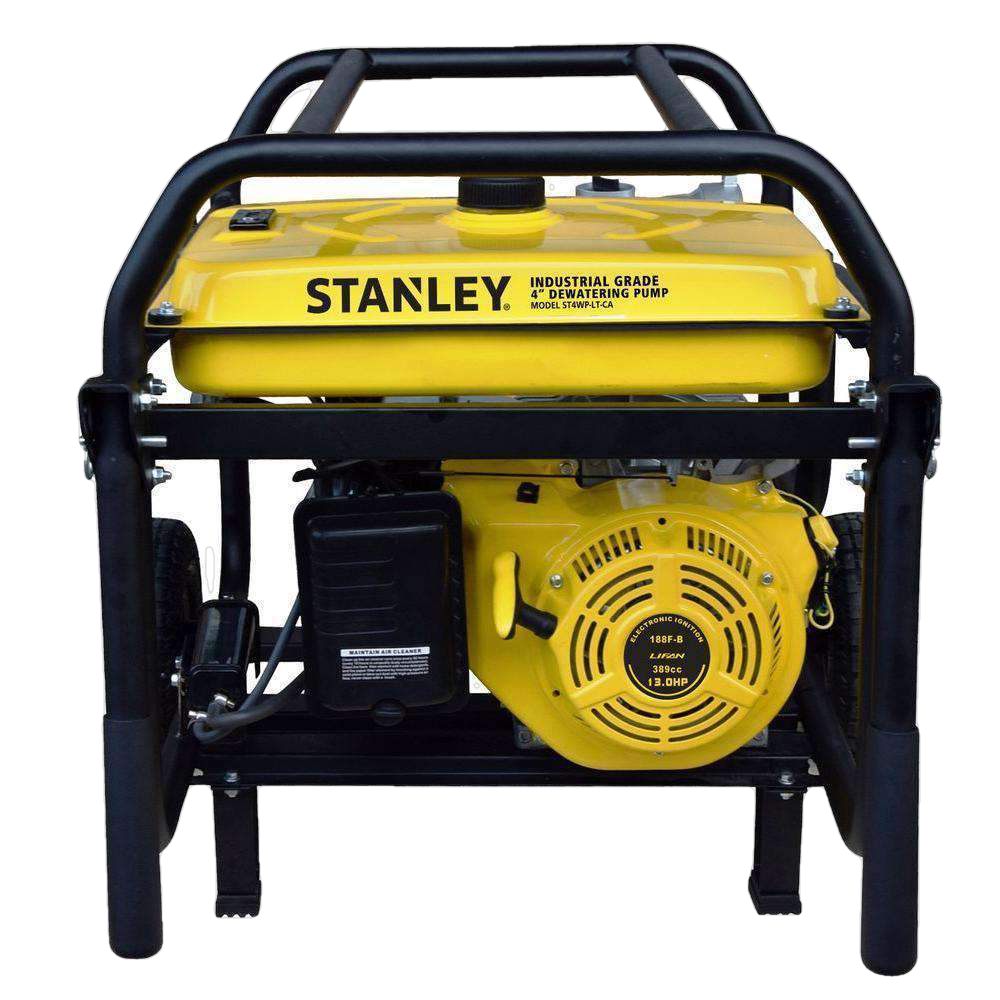 Stanley, Stanley ST4WPLT 13 HP 4 in. Suction Non-Submersible Displacement Water Pump Manufacturer RFB