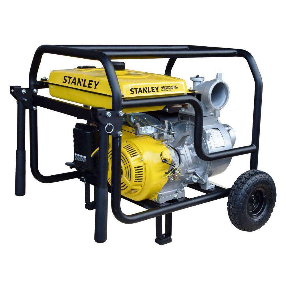 Stanley, Stanley ST4WPLT-CA 13 HP 4 in. Suction Non-Submersible Displacement Water Pump New