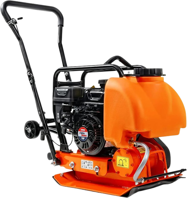 Super Handy, Super Handy GUO090 7HP 4200 lb. Compact Force 20" x 15" Plate Compactor with Water Tank New