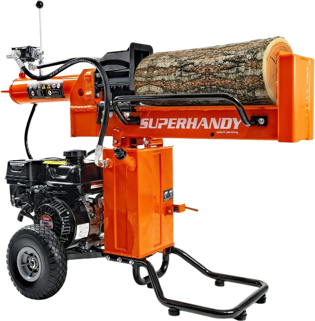 Super Handy, Super Handy GUO096 Portable 7HP 25 Ton Hydraulic Gas Powered Log Splitter New