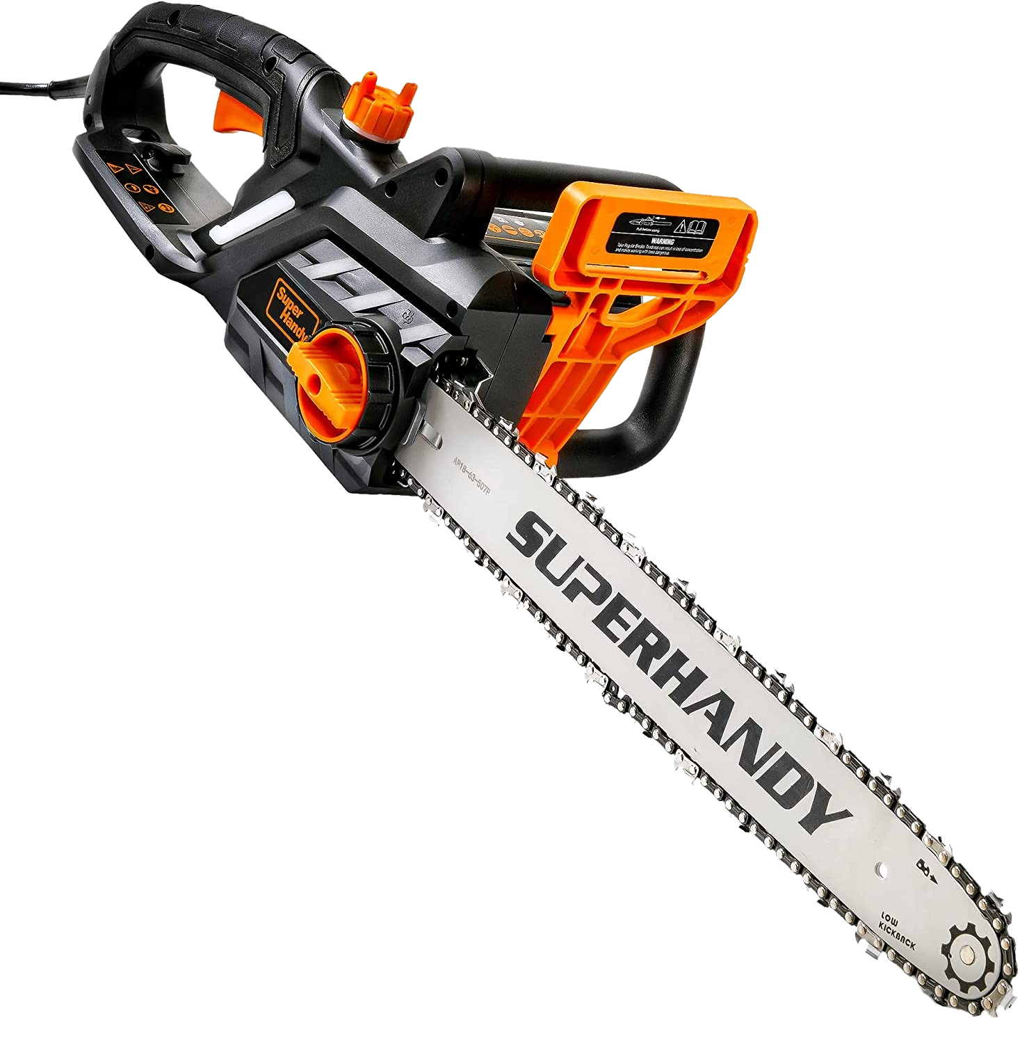 Super Handy, Super Handy GUT118 18 Inch Corded Electric 120VAC 15-Amp 1800W Electric Chainsaw New